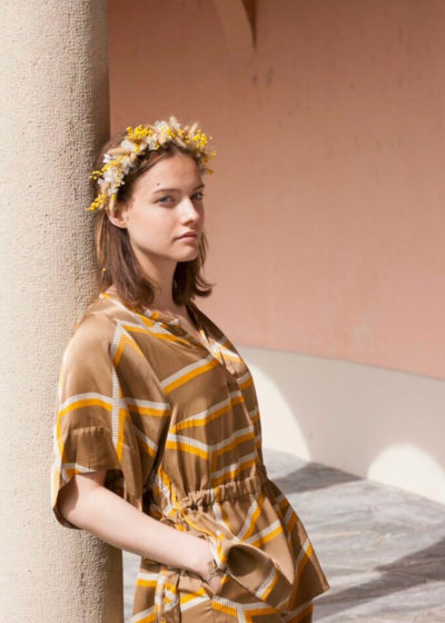 Serre-tête en laiton fleuri - Atelier Graine de Prairie