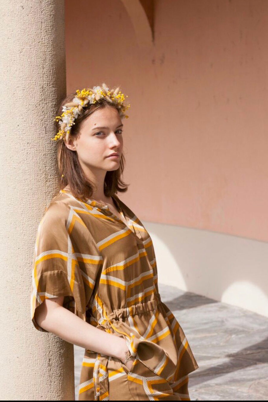 Serre-tête en laiton fleuri - Atelier Graine de Prairie