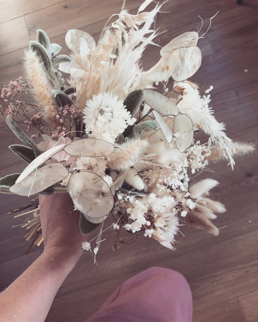 Solenne - Bouquet de fleurs séchées -Atelier Graine de Prairie