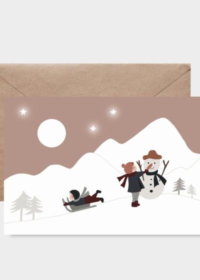 Jouer dans la neige